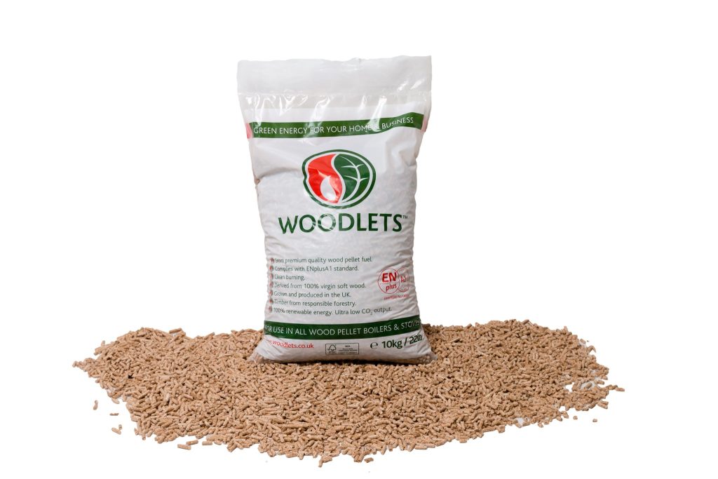 Woodlets Wood Pellets bagged